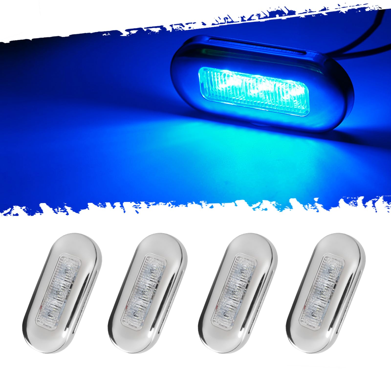 MB L×3・マリン・エコテ◼︎計5点 Amazon.co.jp: TCTAuto ブルーLED マリンライト ボート用 ステンレス